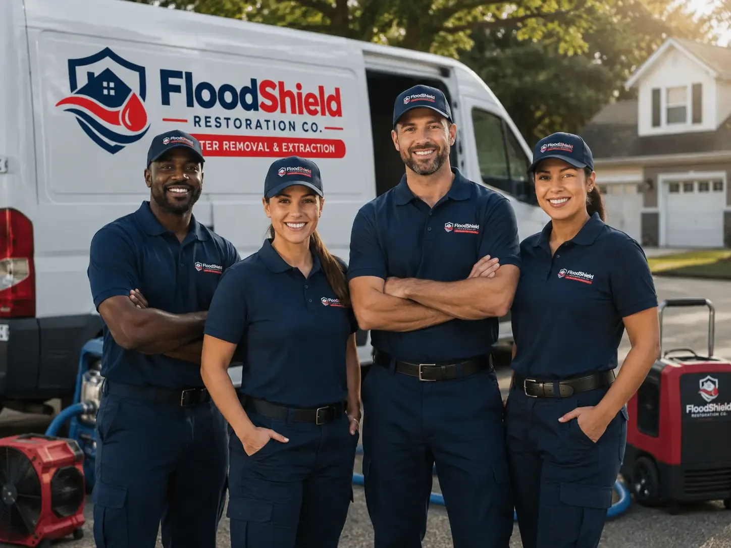 Flood Damage Restoration company in Hampton, IA